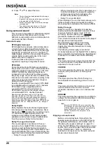 Preview for 26 page of Insignia NS-R5101 User Manual