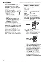 Preview for 62 page of Insignia NS-R5101 User Manual