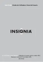 Insignia NS-RTV32 - 32" CRT TV User Manual preview