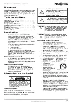 Preview for 22 page of Insignia NS-RTV32 - 32" CRT TV User Manual