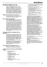 Preview for 5 page of Insignia NS-S6801 (French) Guide Utilisateur