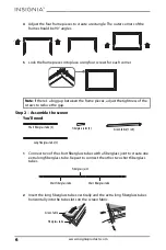 Preview for 6 page of Insignia NS-SCR100FIX19W Assembly Manual