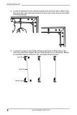 Preview for 8 page of Insignia NS-SCR100FIX19W Assembly Manual