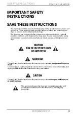 Preview for 3 page of Insignia NS-TDRE75W1 User Manual