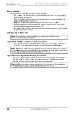 Preview for 22 page of Insignia NS-TDRE75W1 User Manual