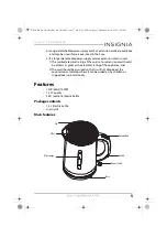 Preview for 5 page of Insignia NS-TK15BK6 User Manual