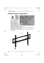 Preview for 2 page of Insignia NS-TVMFP23 Installation Manual