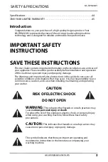 Preview for 3 page of Insignia NS-TWM45W1 User Manual