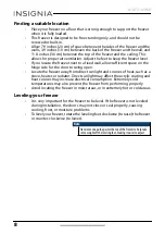 Preview for 8 page of Insignia NS-UZ14XSS8 User Manual