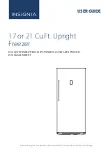 Insignia NS-UZ17XSS9 User Manual preview