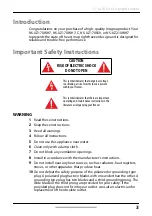 Preview for 3 page of Insignia NS-UZ17XSS9 User Manual