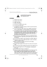 Preview for 3 page of Insignia NS-UZ58WH6 User Manual