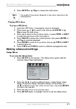 Preview for 22 page of Insignia NS-VDVD1 User Manual