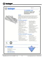 Preview for 3 page of Insinger CLIPPER RC Technical Manual