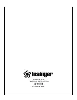 Preview for 74 page of Insinger CLIPPER RC Technical Manual