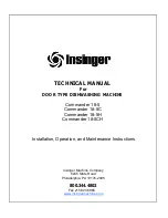 Insinger COMMANDER 18-5 Technical Manual preview