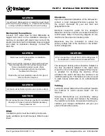 Preview for 12 page of Insinger COMMANDER 18-5 Technical Manual