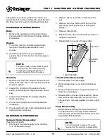 Preview for 19 page of Insinger COMMANDER 18-5 Technical Manual