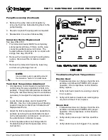 Preview for 20 page of Insinger COMMANDER 18-5 Technical Manual