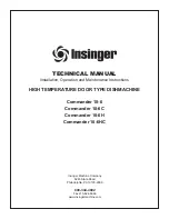 Insinger Commander 18-6 Technical Manual preview