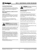 Preview for 19 page of Insinger GalleyMaster 135-LH-E Technical Manual