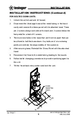 Preview for 5 page of Insinger OUTPOST Installation, Operation And Maintenance Instructions