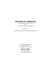 Insinger SW-25-F Technical Manual preview