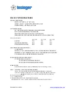 Preview for 6 page of Insinger SW-25-F Technical Manual