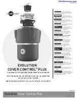 InSinkErator Evolution CoverControl Plus Manual preview