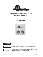 InSinkErator MS MS Installation Manual preview