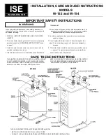 Preview for 1 page of InSinkErator W-152 Installation, Care And Use