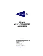 Предварительный просмотр 1 страницы InsiteIG MPA-48 Manual