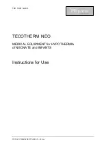 Inspiration Tecotherm Neo Instructions For Use Manual preview