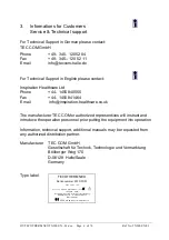 Preview for 6 page of Inspiration Tecotherm Neo Instructions For Use Manual