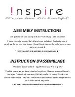 Preview for 1 page of Inspire 202-613GY Assembly Instructions Manual