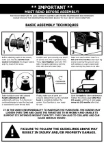 Preview for 2 page of Inspire ALDER 201-547WAL Assembly Instructions