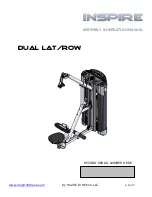 Предварительный просмотр 1 страницы Inspire Dual Lat/Row Assembly & Operation Manual