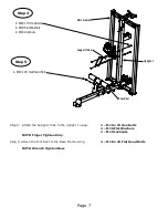 Preview for 10 page of Inspire Dual Lat/Row Assembly & Operation Manual