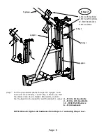 Предварительный просмотр 12 страницы Inspire Dual Lat/Row Assembly & Operation Manual