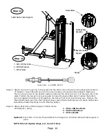 Предварительный просмотр 17 страницы Inspire Dual Lat/Row Assembly & Operation Manual