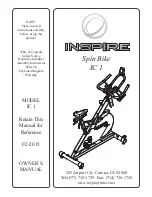 Inspire IC 1 Instructions Manual preview