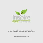 Предварительный просмотр 1 страницы Inspire Ignire Wired Manual