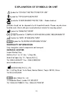 Preview for 18 page of Inspire IMC-734 Owner'S Manual