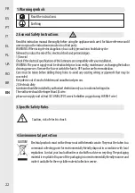 Предварительный просмотр 22 страницы Inspire Lakko Assembly, Use, Maintenance Manual