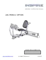 Preview for 1 page of Inspire LEG PRESS 2 OPTION Assembly & Operation Manual