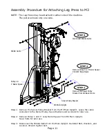 Preview for 13 page of Inspire LEG PRESS OPTION Assembly & Operation Manual