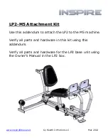 Inspire LP2-M5 Manual preview