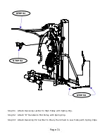 Preview for 34 page of Inspire M3 Assembly & Operation Manual