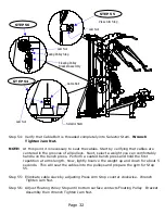 Preview for 35 page of Inspire M3 Assembly & Operation Manual