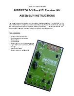 Inspire VLF-3 Assembly Instructions Manual preview